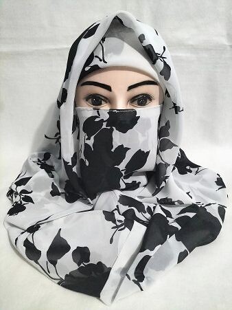 Niqab Ready to Wear - Print 15