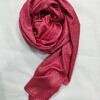 shimmer viscose scarf red