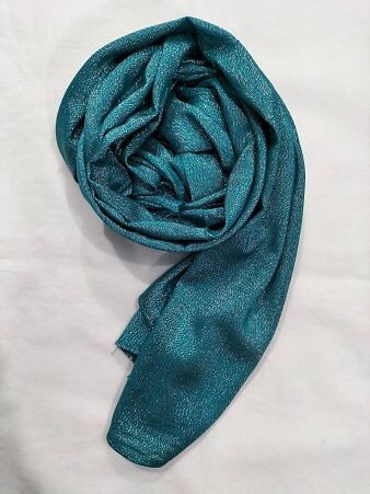 Shimmer Viscose Scarf - Turquoise Shimmer Viscose Scarf - Turquoise