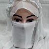 Crown Ready to Wear Niqab - White Crown Ready to Wear Niqab - White