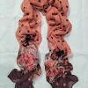 Floral Lawn Scarf - Peach