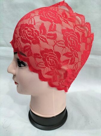 Lace Cap - Red