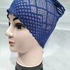 Lace Hijab Band - Blue