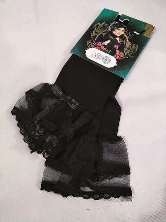 Net Fancy Sleeves - Black 2 Net Fancy Sleeves - Black 2