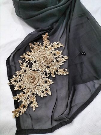 Plain Black Scarf - Bunch 2 Plain Black Scarf - Bunch 2