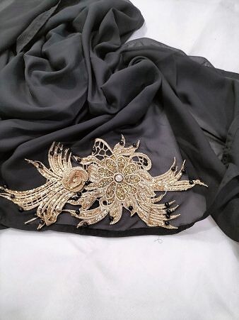 Plain Black Scarf - Bunch 4 Plain Black Scarf - Bunch 4