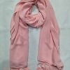 Plain Chiffon Tassels - Tea Pink