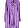 Zipper Hijab With Niqab - Purple