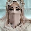 Crown Ready to Wear Niqab - Nude Brown