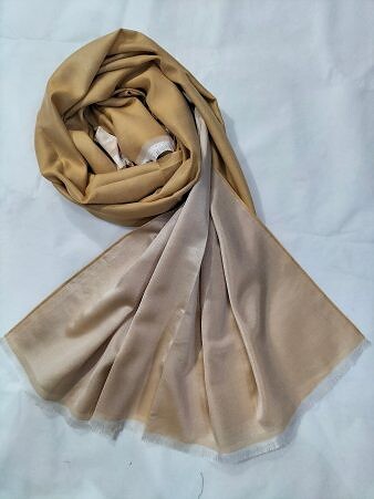 Double Shaded Viscose Scarf - Golden Double Shaded Viscose Scarf - Golden