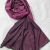 double shaded viscose scarf purple