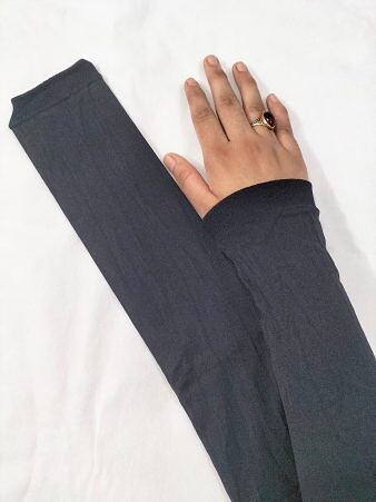Plain Arm Warmers - Black