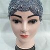 Fancy Lace Cap - Navy Blue