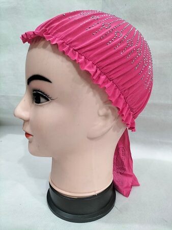 Kids Fancy Cap - Deep Pink