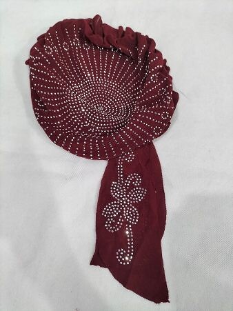 Kids Fancy Cap - Maroon