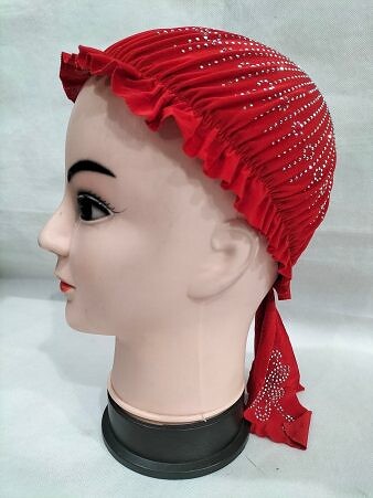 Kids Fancy Cap - Red