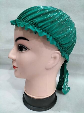 Kids Fancy Cap - Turquoise