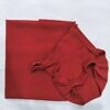 three piece matching hijab set red