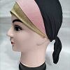Golden Fancy Tie Back Bonnet - Tea Pink and Fawn