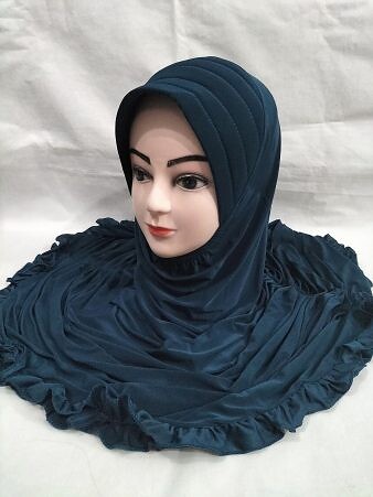 Hooded Ready to Wear Makna - Teal Hooded Ready to Wear Makna - Teal