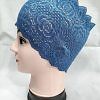 Lace Hijab Band - Denim Blue Lace Hijab Band - Denim Blue