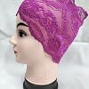 Lace Hijab Band - Magenta Lace Hijab Band - Magenta