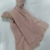 Plain Chiffon Scarf - Nude Pink