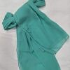 Plain Chiffon Scarf - Turquoise