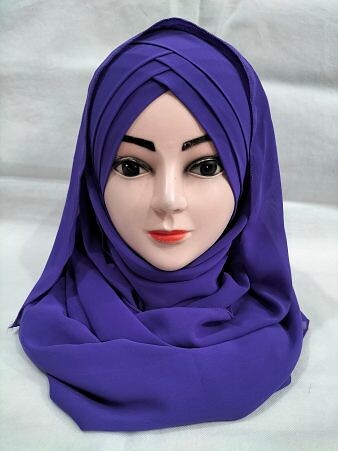 Plain Criss Cross Ready To Wear - Iris