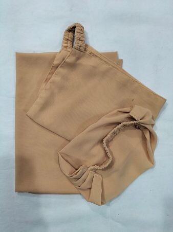 Three Piece Matching Hijab Set - Golden Three Piece Matching Hijab Set - Golden