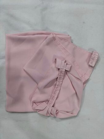 Three Piece Matching Hijab Set - Light Pink Three Piece Matching Hijab Set - Light Pink