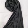 Double Shaded Viscose Scarf - Black Double Shaded Viscose Scarf - Black