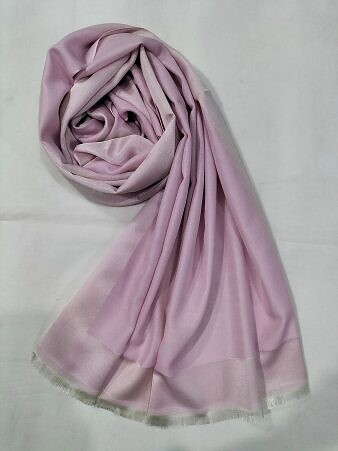 Double Shaded Viscose Scarf - Light Pink Double Shaded Viscose Scarf - Light Pink