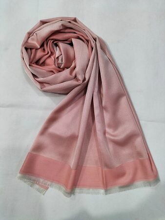 Double Shaded Viscose Scarf - Tea Pink Double Shaded Viscose Scarf - Tea Pink