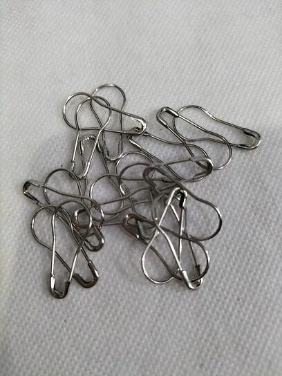 Coilless Bulb Snag Free Pins - Silver Pack of 12