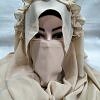 Crown Ready to Wear Niqab - Light Golden