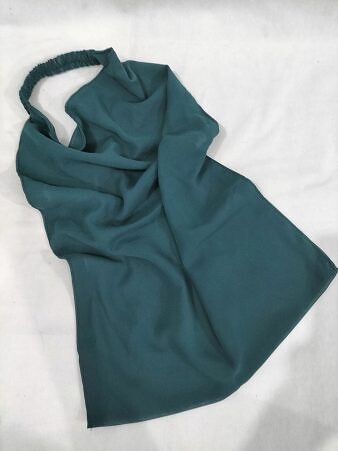 Elastic Half Niqab - Dark Teal Elastic Half Niqab - Dark Teal