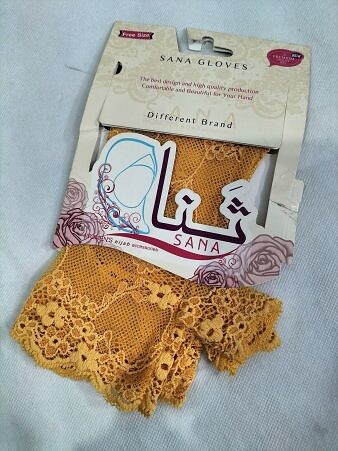 Net Sleeves - Mustard