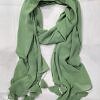 Plain Chiffon Tassels - Fern Green Plain Chiffon Tassels - Fern Green