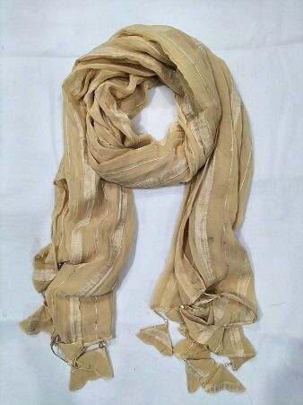 Plain Chiffon Tassels - Light Gold