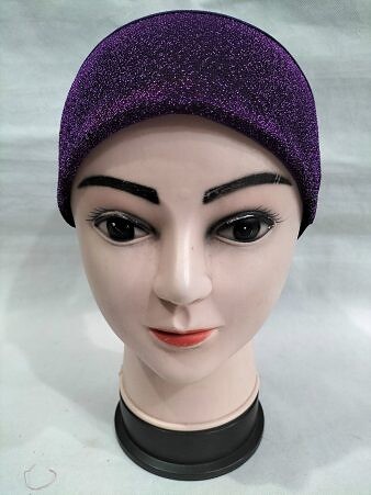 Shimmer Under Cap - Eggplant