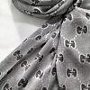 Silk Cashmere Scarf - Grey