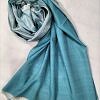 Double Shaded Viscose Scarf - Sky Blue Double Shaded Viscose Scarf - Sky Blue