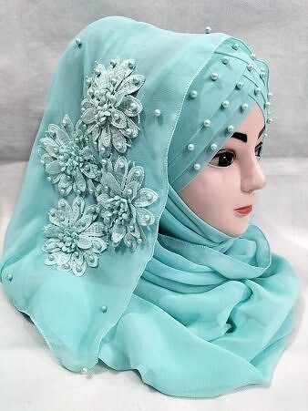 Pearl Ready to Wear with Matching 3D Bunch - Eggplant Pearl Ready to Wear with Matching 3D Bunch - Eggplant