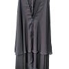 Zipper Hijab With Niqab - Dark Grey Zipper Hijab With Niqab - Dark Grey