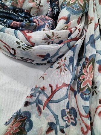 Plain Chiffon Tassels - Print 10 Plain Chiffon Tassels - Print 10