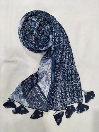 Plain Chiffon Tassels - Print 12 Plain Chiffon Tassels - Print 12