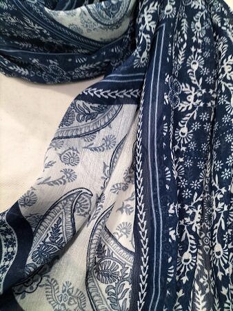 Plain Chiffon Tassels - Print 12 Plain Chiffon Tassels - Print 12