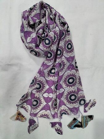 Plain Chiffon Tassels - Print 16 Plain Chiffon Tassels - Print 16