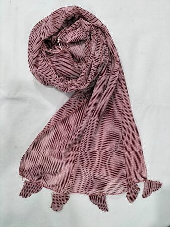 Plain Chiffon Tassels - Print 8 Plain Chiffon Tassels - Print 8